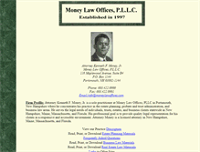 Tablet Screenshot of moneylawoffices.com